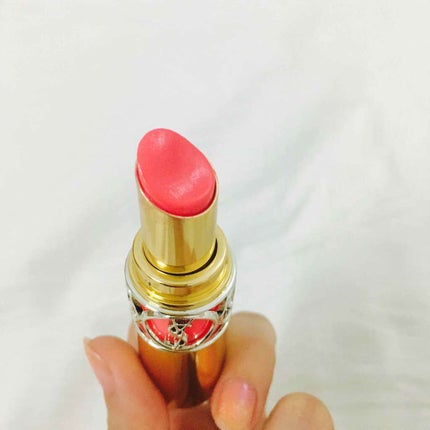 ルージュ ヴォリュプテ シャイン/YVES SAINT LAURENT BEAUTE/口紅を使ったクチコミ(2枚目)