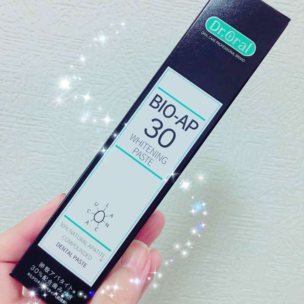 ホワイトニングパウダー ミント/Dr.Oral/歯磨き粉を使ったクチコミ（1枚目）