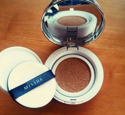 M クッションファンデーション(マット)/MISSHA/クッションファンデーションを使ったクチコミ(2枚目)