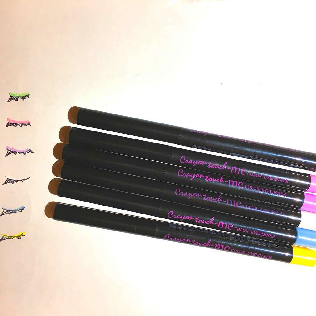 カラーアイライナー/キャンドゥ/ペンシルアイライナーを使ったクチコミ（1枚目）
