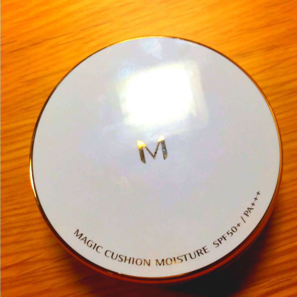M クッション ファンデーション(モイスチャー)/MISSHA/クッションファンデーションを使ったクチコミ(1枚目)
