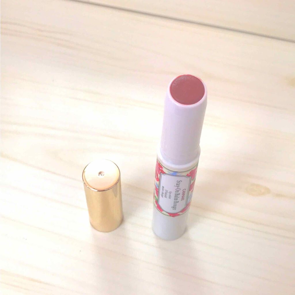 ステイオンバームルージュ/キャンメイク/口紅を使ったクチコミ（2枚目）