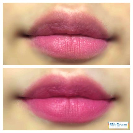 クーピー柄マット口紅/デコラガール/口紅を使ったクチコミ(4枚目)