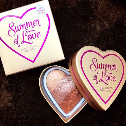 ハートブロンザー ホット サマー オブ ラブ/MAKEUP REVOLUTION/ブロンザーを使ったクチコミ(1枚目)