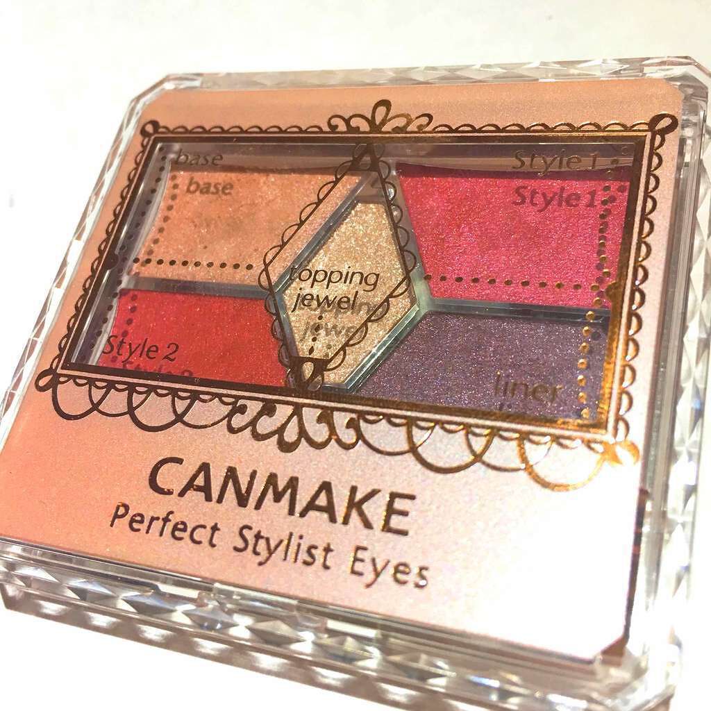 【旧品】パーフェクトスタイリストアイズ/キャンメイク/アイシャドウパレットを使ったクチコミ(1枚目)