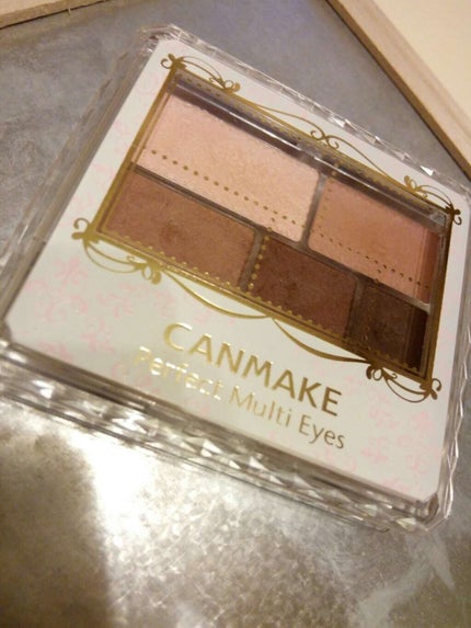 パーフェクトマルチアイズ/キャンメイク/アイシャドウパレットを使ったクチコミ(1枚目)