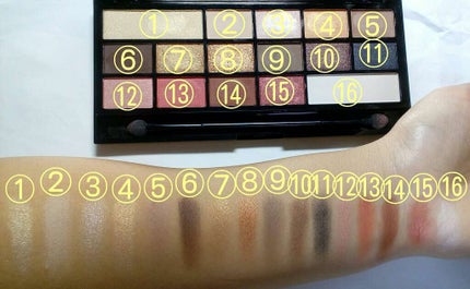 アイラブチョコレート/MAKEUP REVOLUTION/アイシャドウパレットを使ったクチコミ(1枚目)