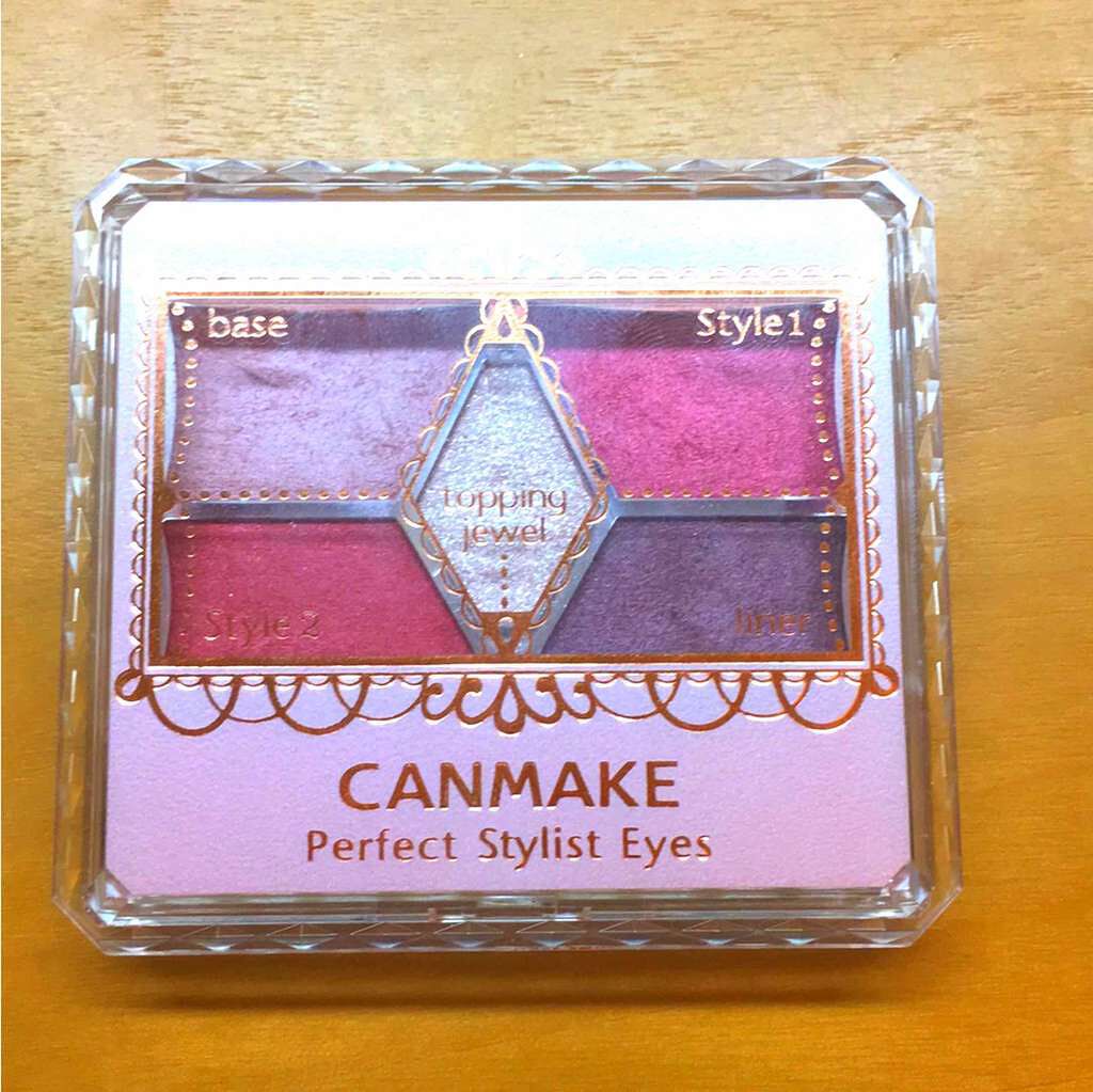 【旧品】パーフェクトスタイリストアイズ/キャンメイク/アイシャドウパレットを使ったクチコミ(1枚目)