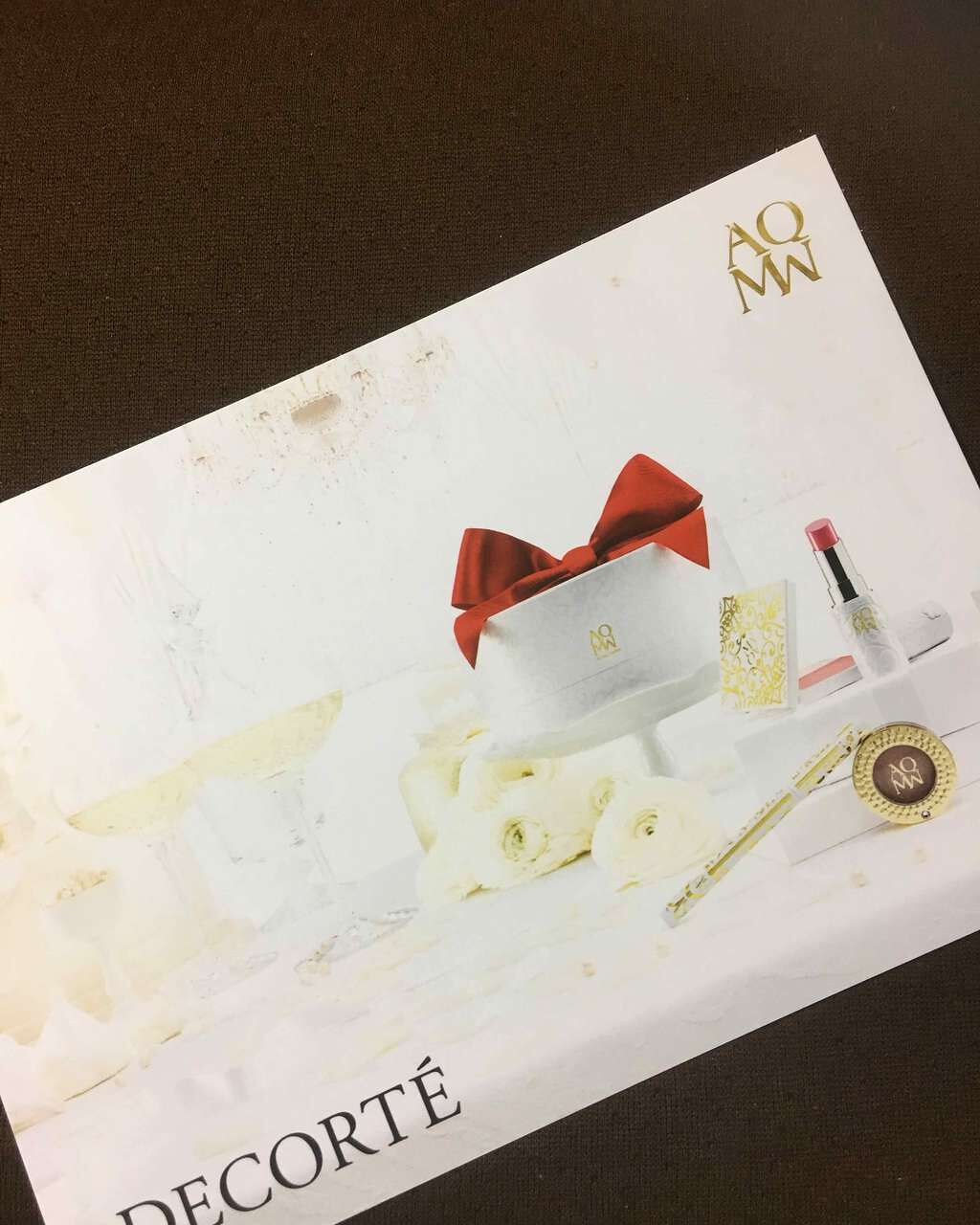 AQ MW フェイスパウダー/DECORTÉ/ルースパウダーを使ったクチコミ(1枚目)