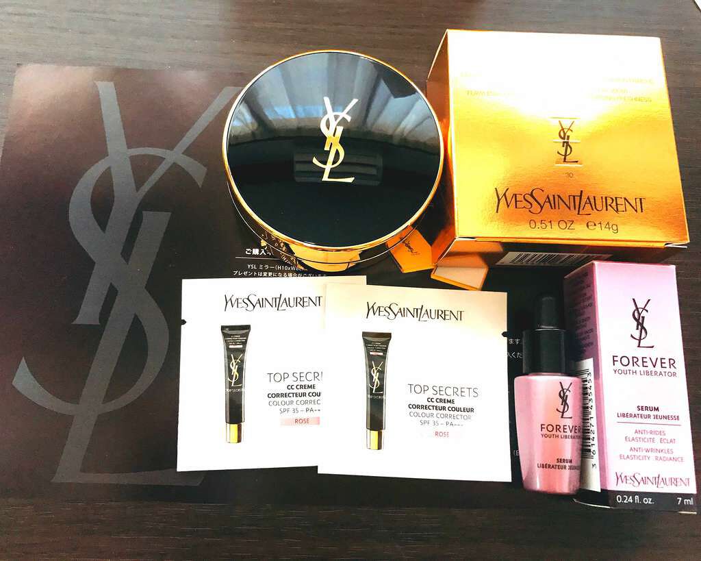 アンクル ド ポー ルクッション/YVES SAINT LAURENT BEAUTE/クッションファンデーションを使ったクチコミ(1枚目)