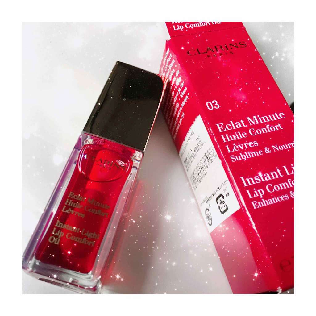 コンフォート リップオイル /CLARINS/リップグロスを使ったクチコミ（1枚目）