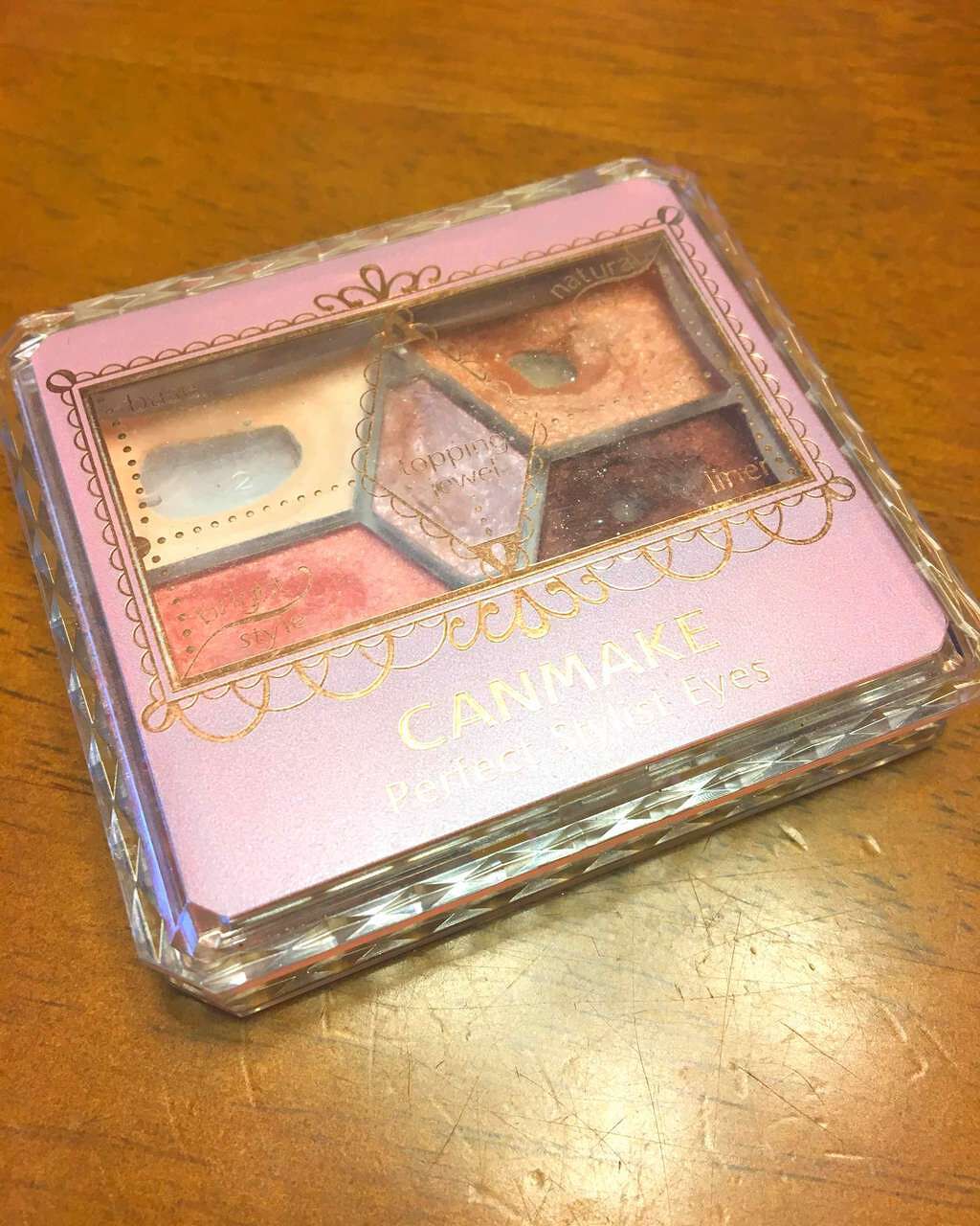 【旧品】パーフェクトスタイリストアイズ/キャンメイク/アイシャドウパレットを使ったクチコミ（1枚目）