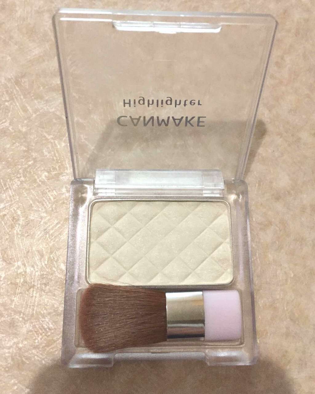 ハイライター/キャンメイク/パウダーハイライトを使ったクチコミ（2枚目）