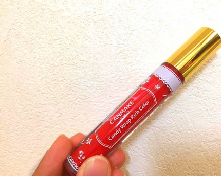 キャンディラップリッチカラー 02 アップルシェイク/キャンメイク/リップグロスを使ったクチコミ(1枚目)