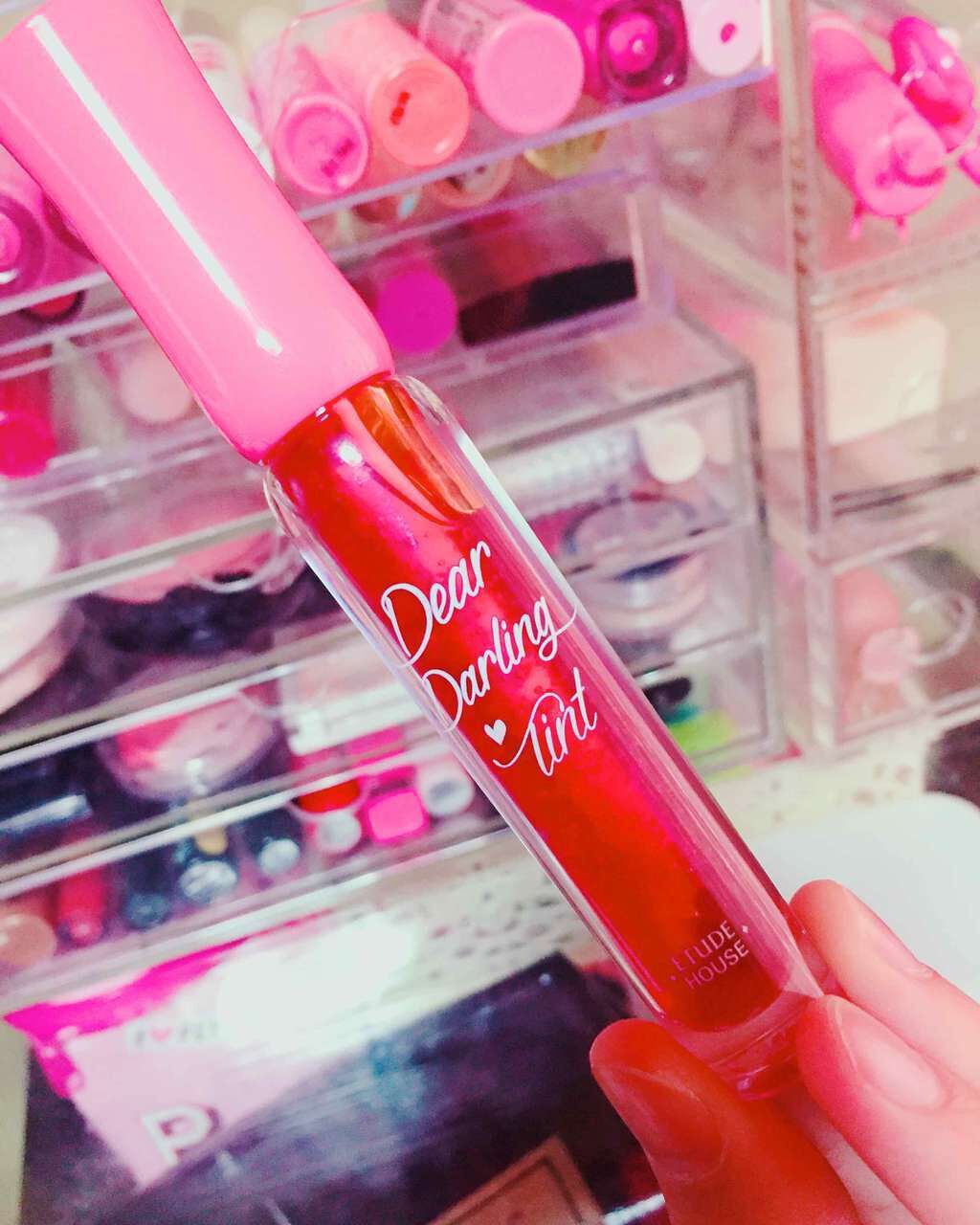 ディアダーリン ウォータージェルティント/ETUDE/リップティントを使ったクチコミ(1枚目)