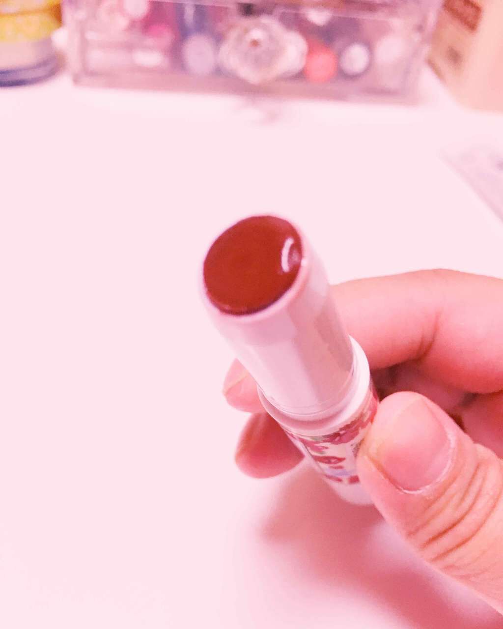 ステイオンバームルージュ/キャンメイク/口紅を使ったクチコミ(3枚目)