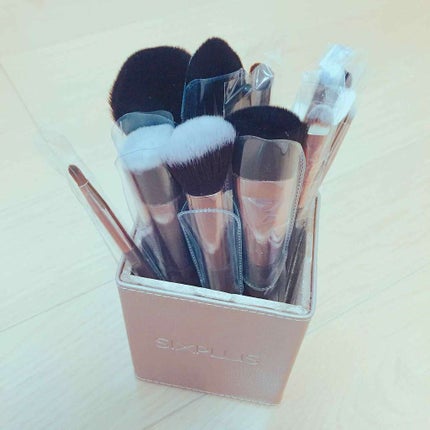 貴族のゴールド メイクブラシ11本セット 化粧ポーチ付き/SIXPLUS/メイクブラシを使ったクチコミ(1枚目)