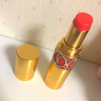 ルージュ ヴォリュプテ シャイン/YVES SAINT LAURENT BEAUTE/口紅を使ったクチコミ(1枚目)