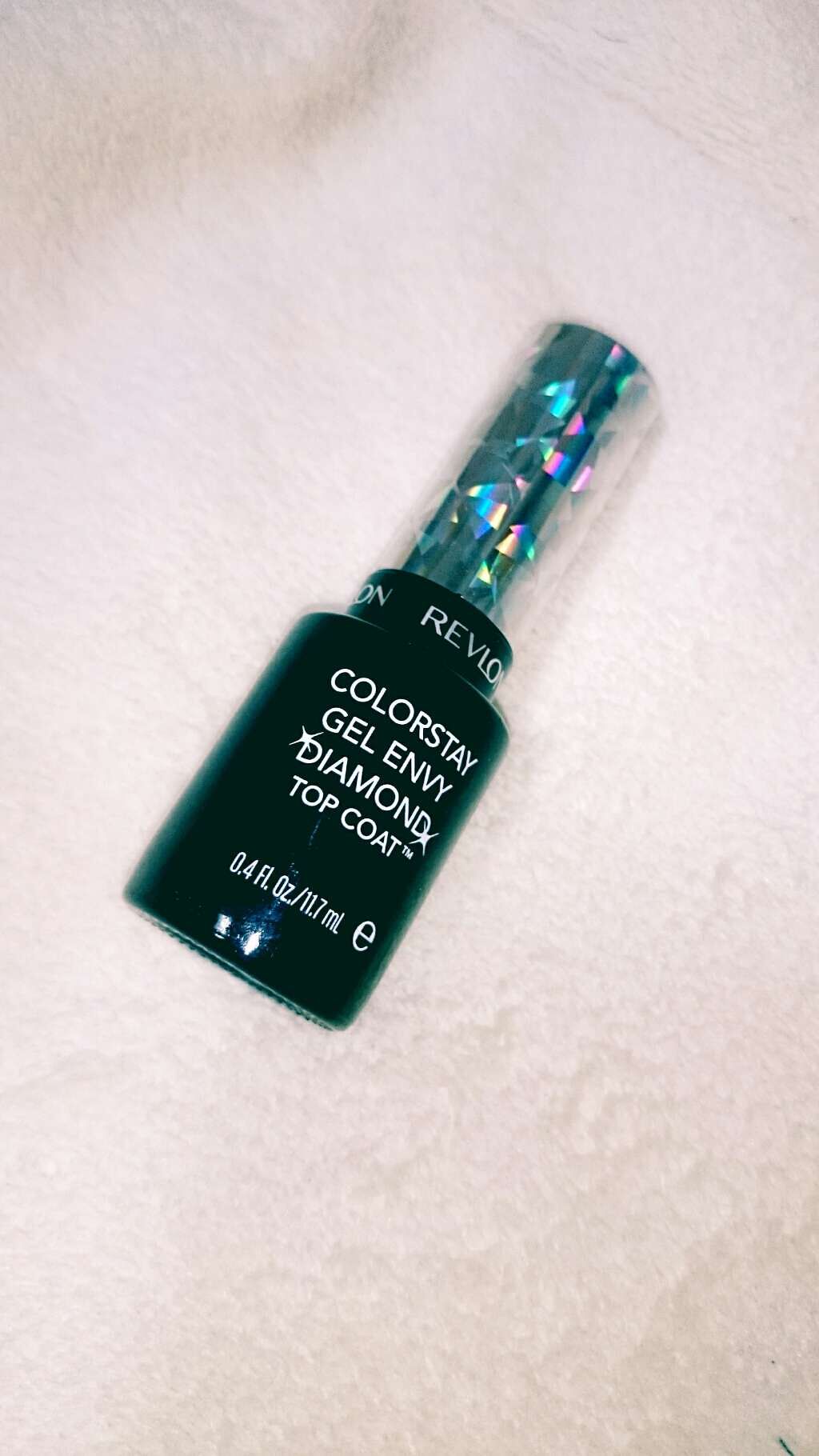 カラーステイ ジェル エンビー ダイヤモンド トップ コート N/REVLON/ネイルトップコートを使ったクチコミ(1枚目)