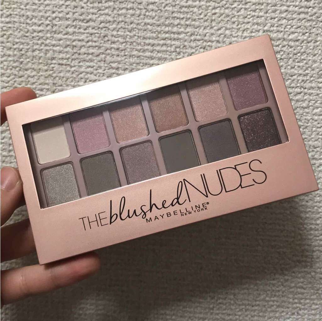 ヌードパレット ブラッシュド/MAYBELLINE NEW YORK/アイシャドウパレットを使ったクチコミ(1枚目)