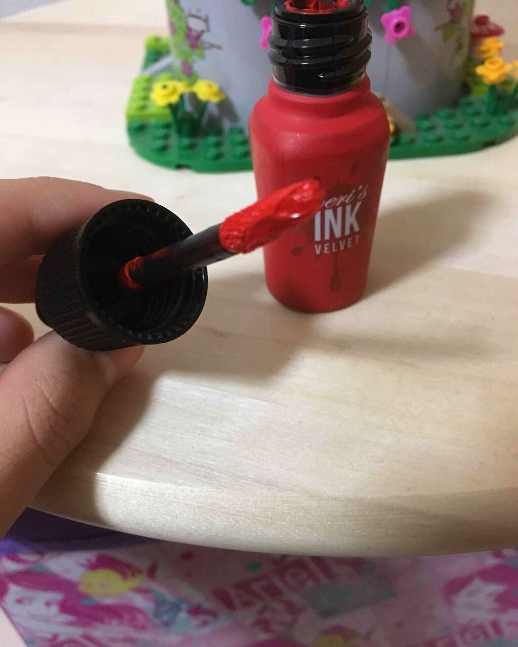 インク ベルベット/PERIPERA/口紅を使ったクチコミ(2枚目)