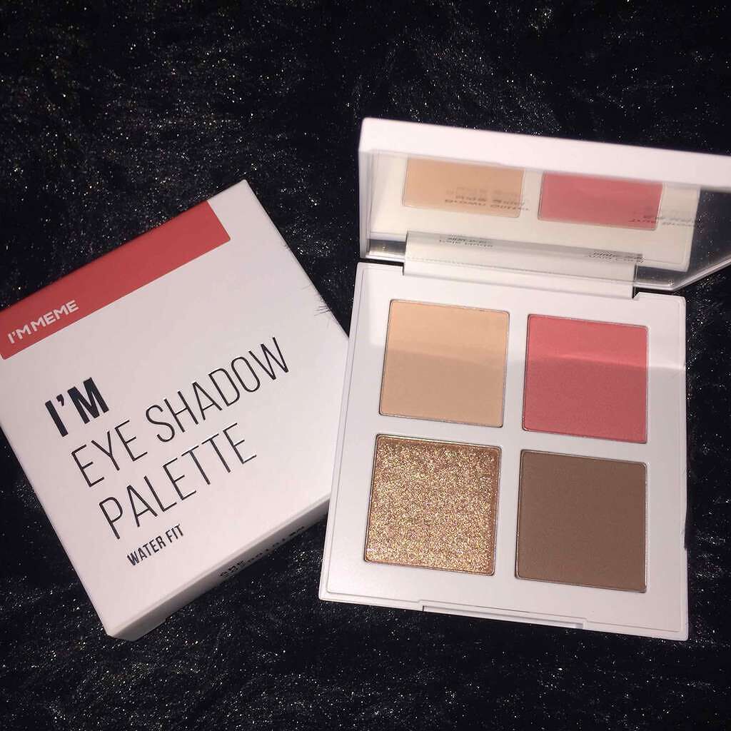 アイシャドウパレット ウォーターフィット/i’m meme/アイシャドウパレットを使ったクチコミ(1枚目)