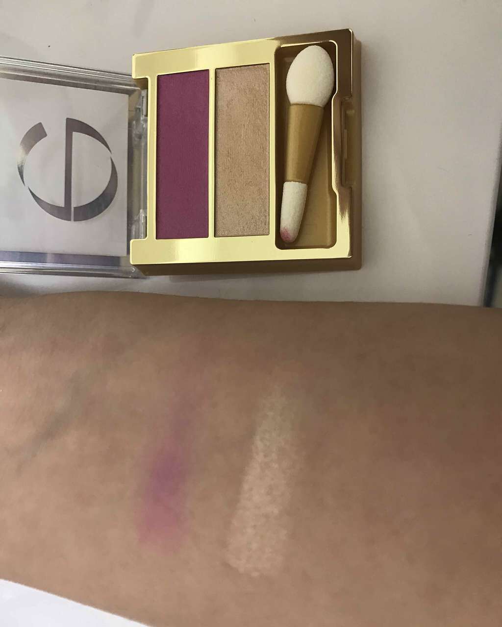 デュアルアイシャドウ N/excel/アイシャドウパレットを使ったクチコミ(1枚目)