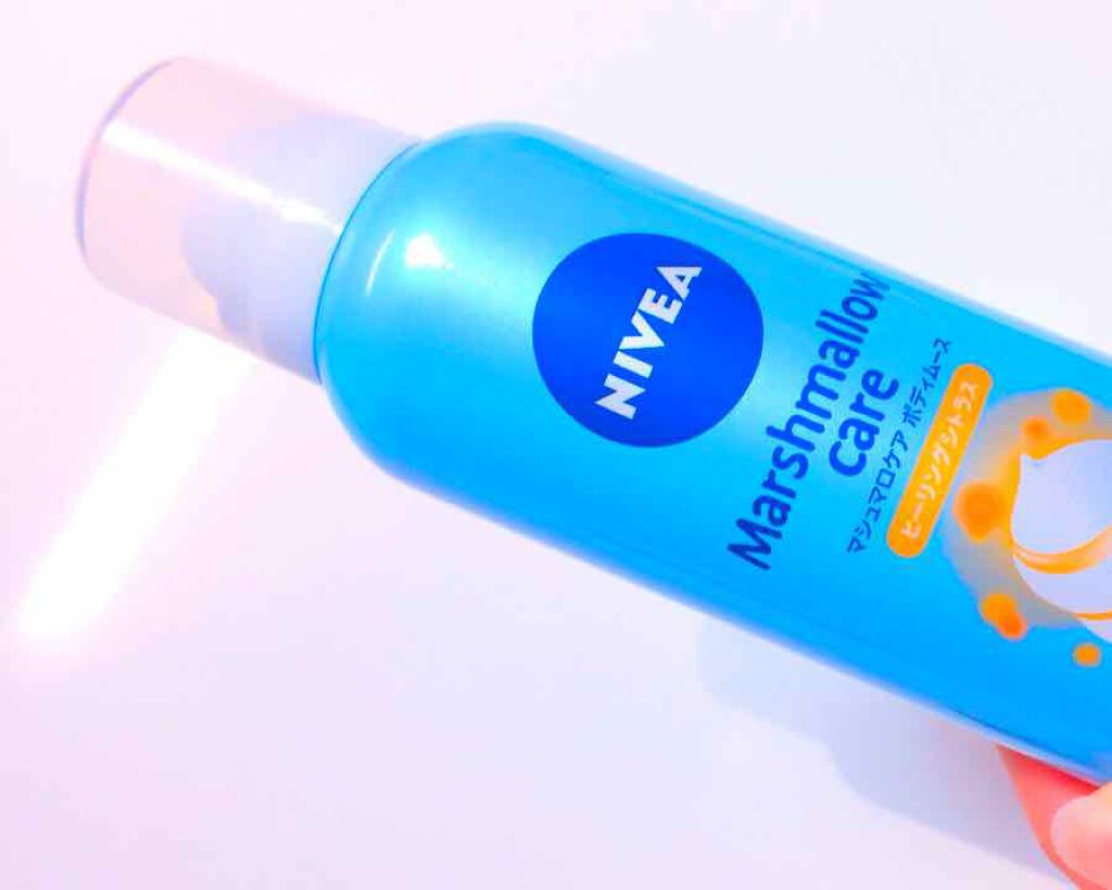 マシュマロケア ボディムース シルキーフラワー/ニベア/ボディローションを使ったクチコミ(1枚目)