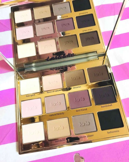 Amazonian clay matte Palette/tarte/アイシャドウパレットを使ったクチコミ(2枚目)