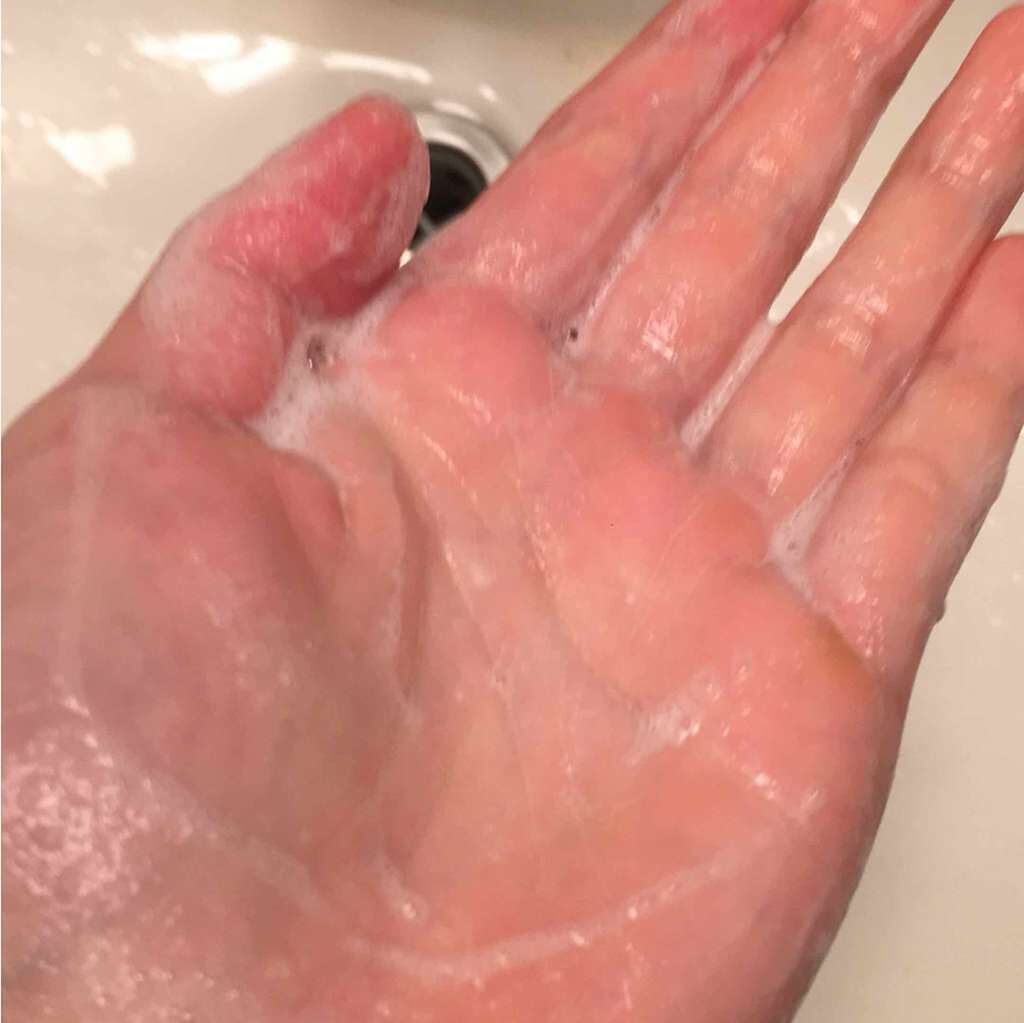 ふわ泡ポンプボトル/DAISO/バスグッズを使ったクチコミ(3枚目)