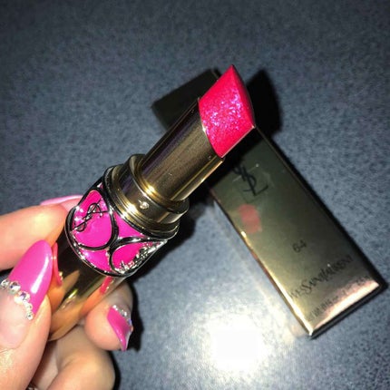 ルージュ ヴォリュプテ シャイン/YVES SAINT LAURENT BEAUTE/口紅を使ったクチコミ(1枚目)