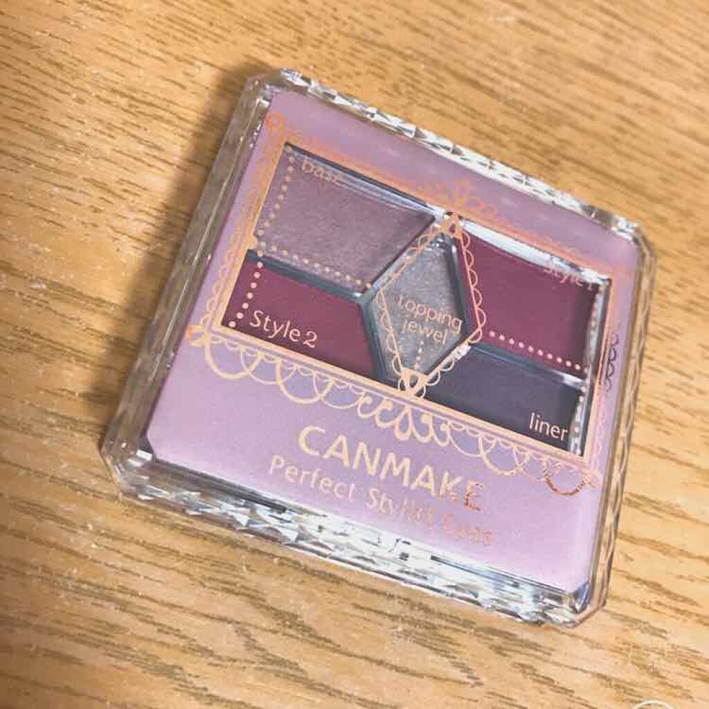 【旧品】パーフェクトスタイリストアイズ/キャンメイク/アイシャドウパレットを使ったクチコミ(1枚目)