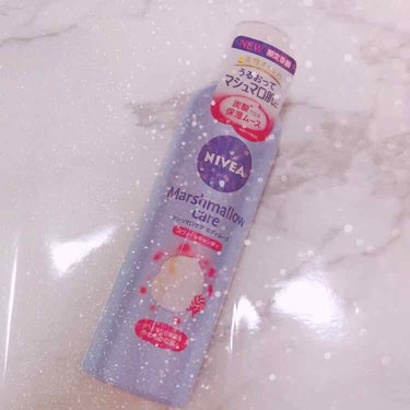 NIVEA マシュマロケアボディムース
スウィートキャンディ🍬

白石麻衣ちゃんのCMでお馴染みの商品ですよね❤️

元々ミルクタイプの商品はベタベタするイメージで
苦手意識があって使用できませんでした