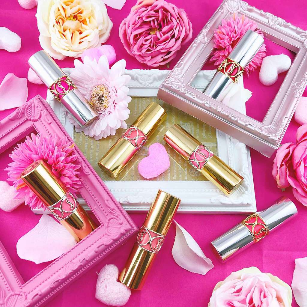 ルージュ ヴォリュプテ シャイン/YVES SAINT LAURENT BEAUTE/口紅を使ったクチコミ（1枚目）