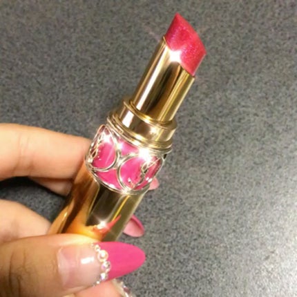 ルージュ ヴォリュプテ シャイン/YVES SAINT LAURENT BEAUTE/口紅を使ったクチコミ(2枚目)