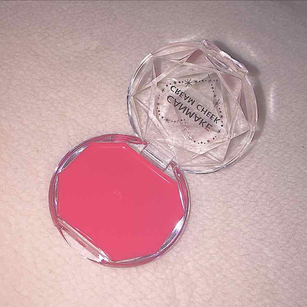 クリームチーク/キャンメイク/ジェル・クリームチークを使ったクチコミ（1枚目）