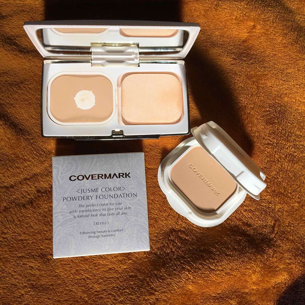 <ジャスミーカラー>パウダリー ファンデーション/COVERMARK/パウダーファンデーションを使ったクチコミ(1枚目)