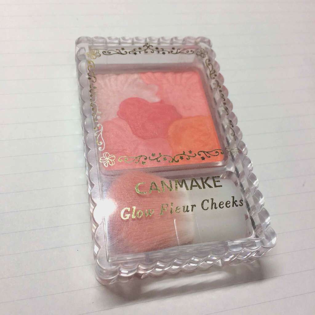 グロウフルールチークス/キャンメイク/パウダーチークを使ったクチコミ(1枚目)
