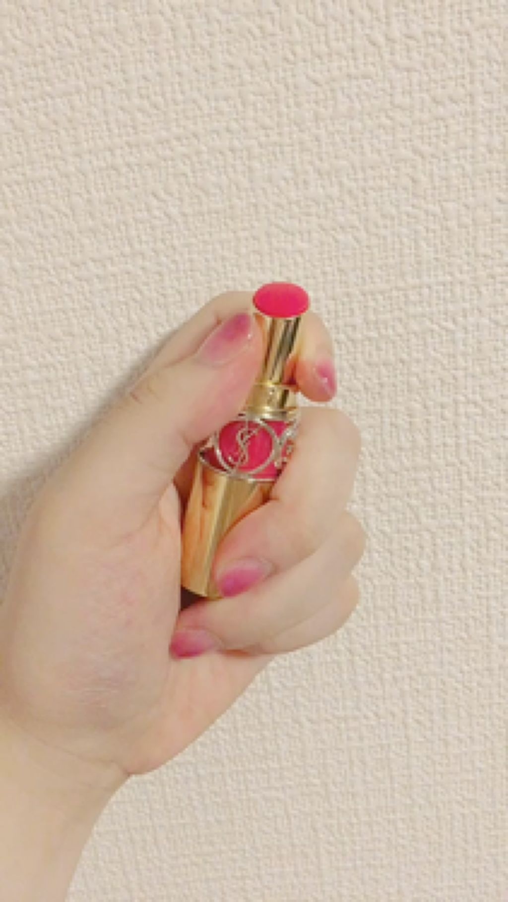 ルージュ ヴォリュプテ シャイン/YVES SAINT LAURENT BEAUTE/口紅を使ったクチコミ（1枚目）