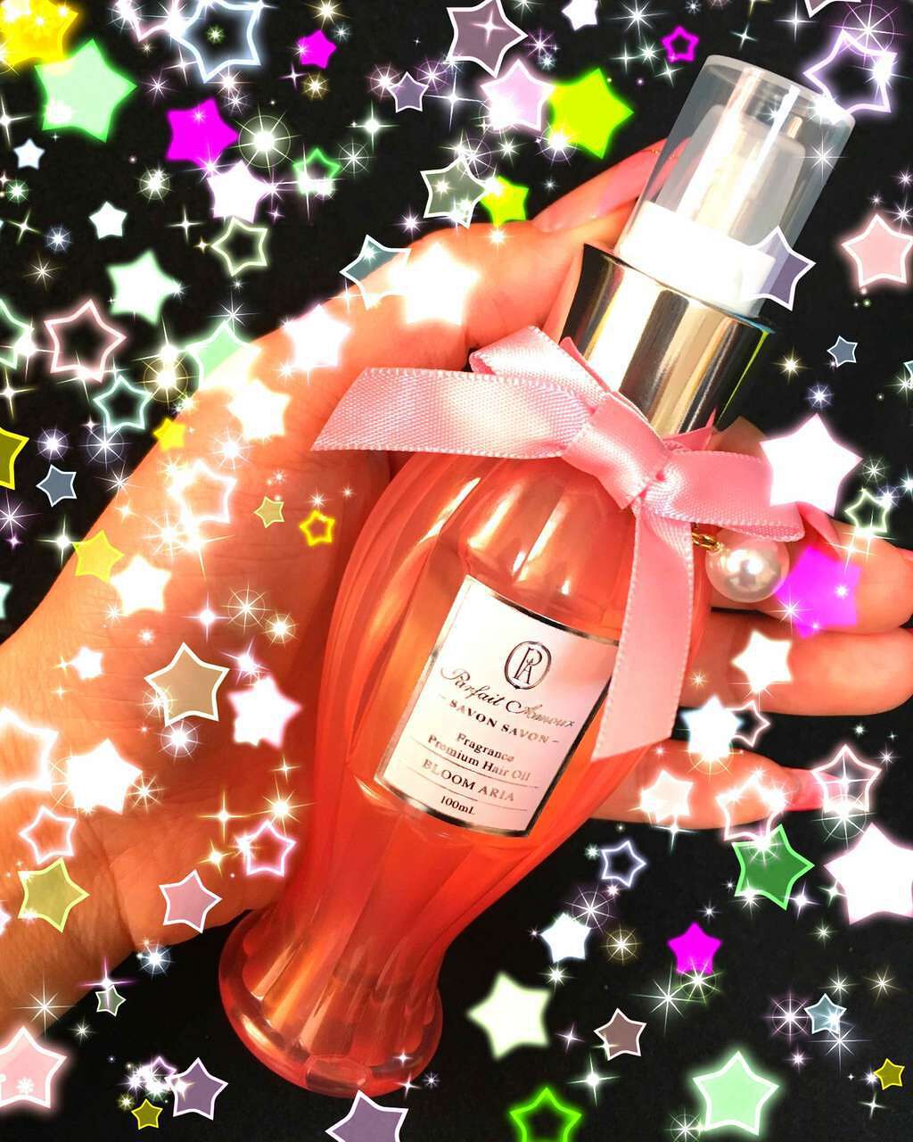 フレグランス プレミアム ヘアオイル/パルフェタムール サボンサボン/ヘアオイルを使ったクチコミ(1枚目)