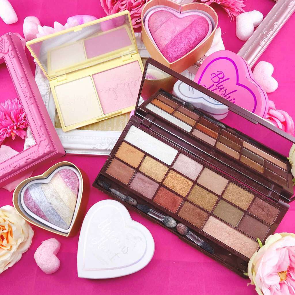 ブラッシング ハート/MAKEUP REVOLUTION/パウダーチークを使ったクチコミ（2枚目）