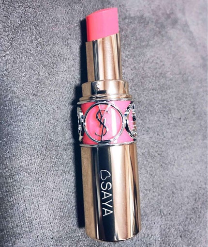 ルージュ ヴォリュプテ シャイン/YVES SAINT LAURENT BEAUTE/口紅を使ったクチコミ(2枚目)