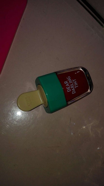 ディアダーリン ウォータージェルティント (アイスティント)/ETUDE/口紅を使ったクチコミ(1枚目)