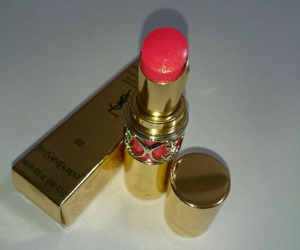 ルージュ ヴォリュプテ シャイン/YVES SAINT LAURENT BEAUTE/口紅を使ったクチコミ(1枚目)