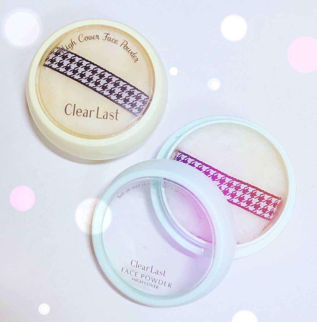 フェイスパウダー ハイカバー 白肌オークル/クリアラスト/プレストパウダーを使ったクチコミ(1枚目)