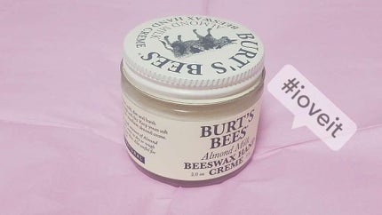 アーモンドミルク・ビーズワックス・ハンドクリーム/BURT'S BEES/ハンドクリームを使ったクチコミ(1枚目)