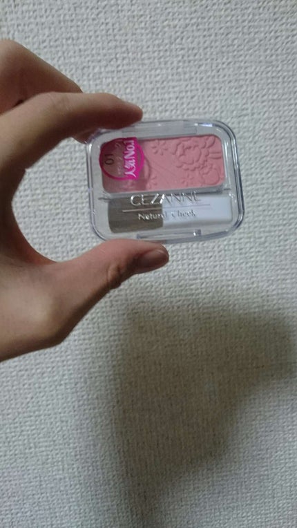 ナチュラル チークN/CEZANNE/パウダーチークを使ったクチコミ(1枚目)