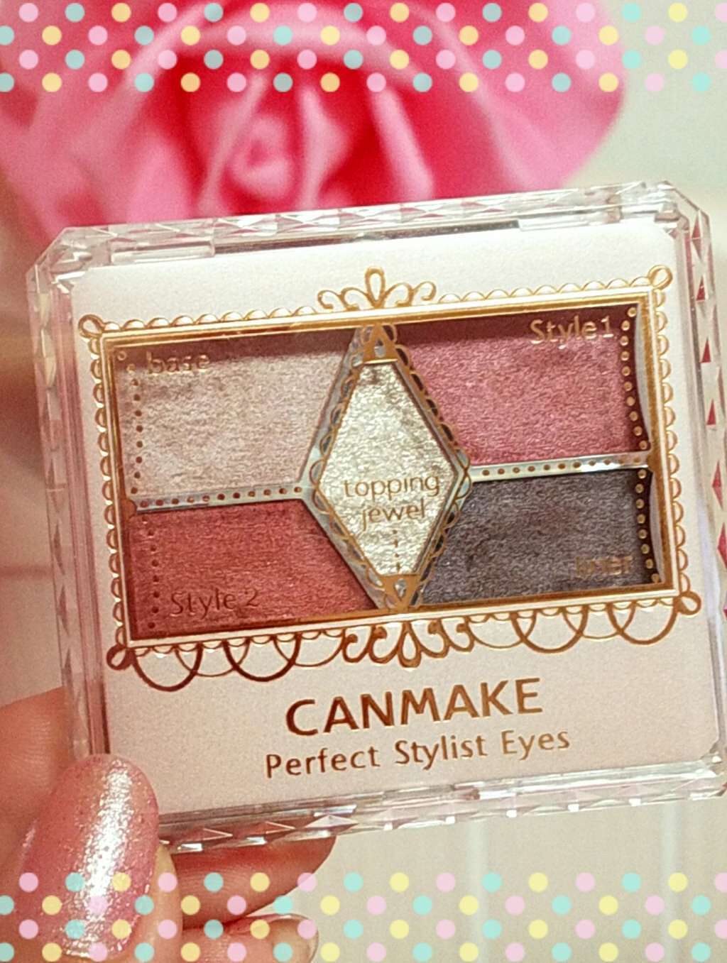 【旧品】パーフェクトスタイリストアイズ/キャンメイク/アイシャドウパレットを使ったクチコミ(1枚目)