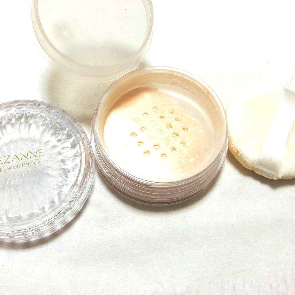 うるふわ仕上げパウダー/CEZANNE/ルースパウダーを使ったクチコミ(2枚目)