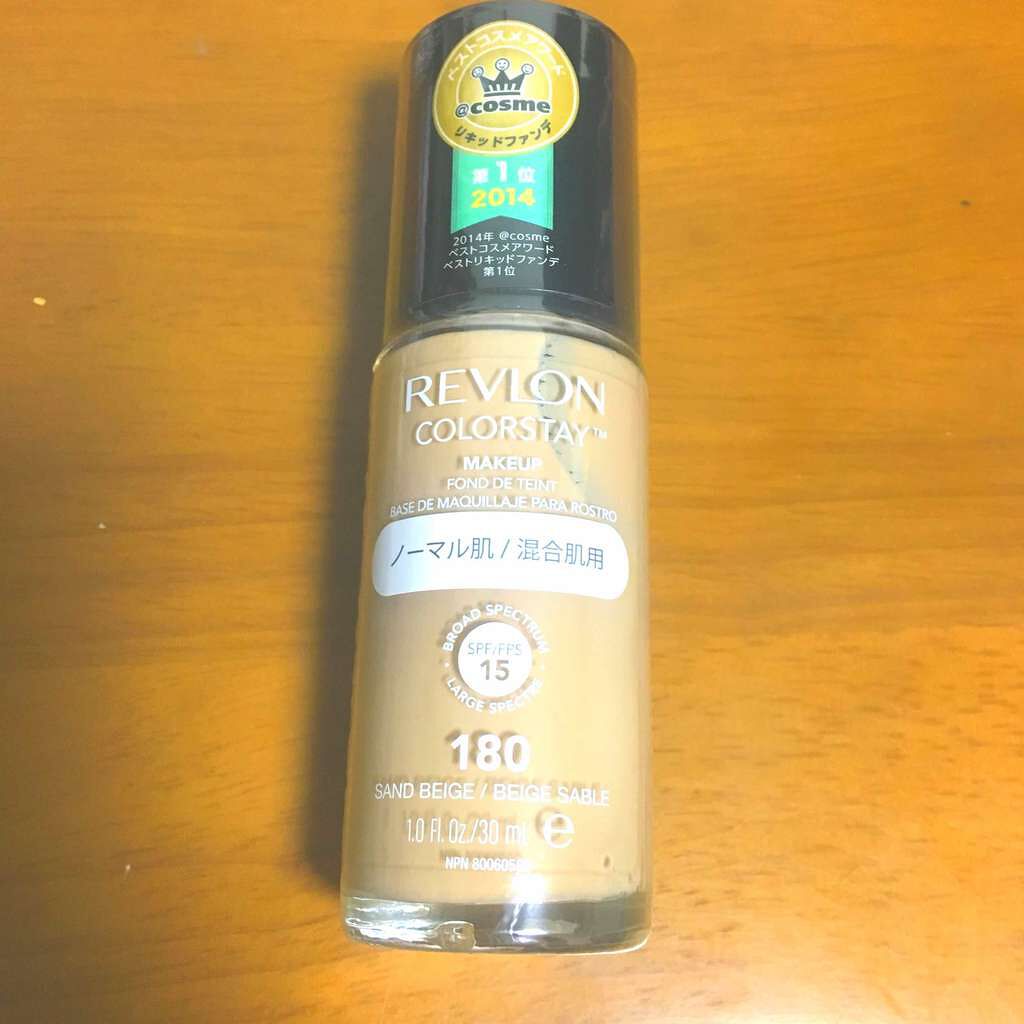 カラーステイ メイクアップ/REVLON/リキッドファンデーションを使ったクチコミ(1枚目)